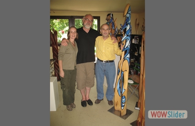 En casa del escultor Georg Becker